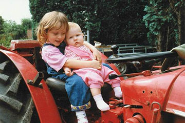 Jacques Elke en Hanne onze dochters (1992)